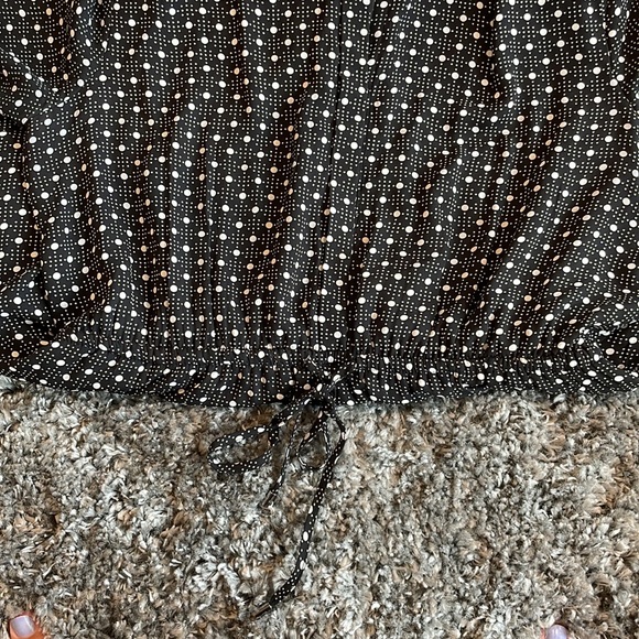 Black Polka Dot Dress, Dr2, Women’s L - Picture 3 of 6
